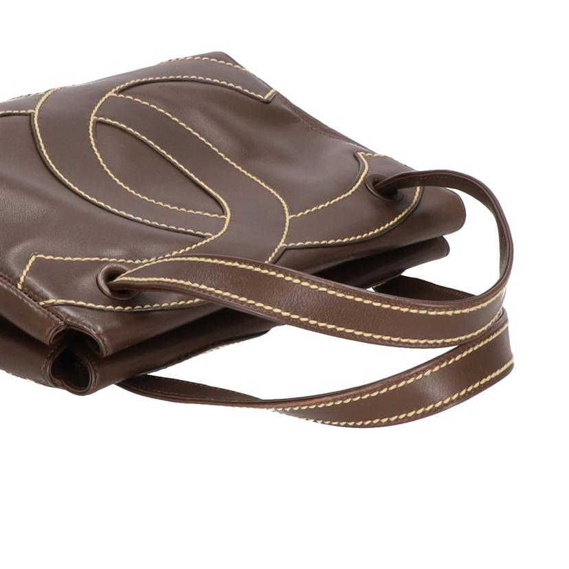 CHANEL シャネル/デカココマーク/カーフレザーハンドバッグ//Bランク/75