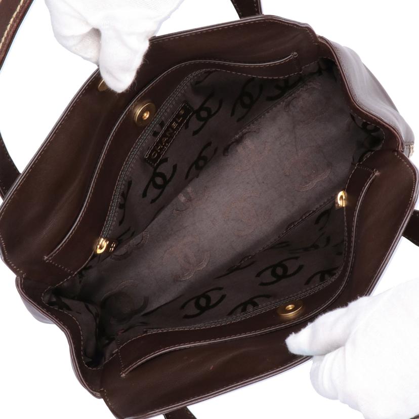 CHANEL シャネル/デカココマーク/カーフレザーハンドバッグ//Bランク/75