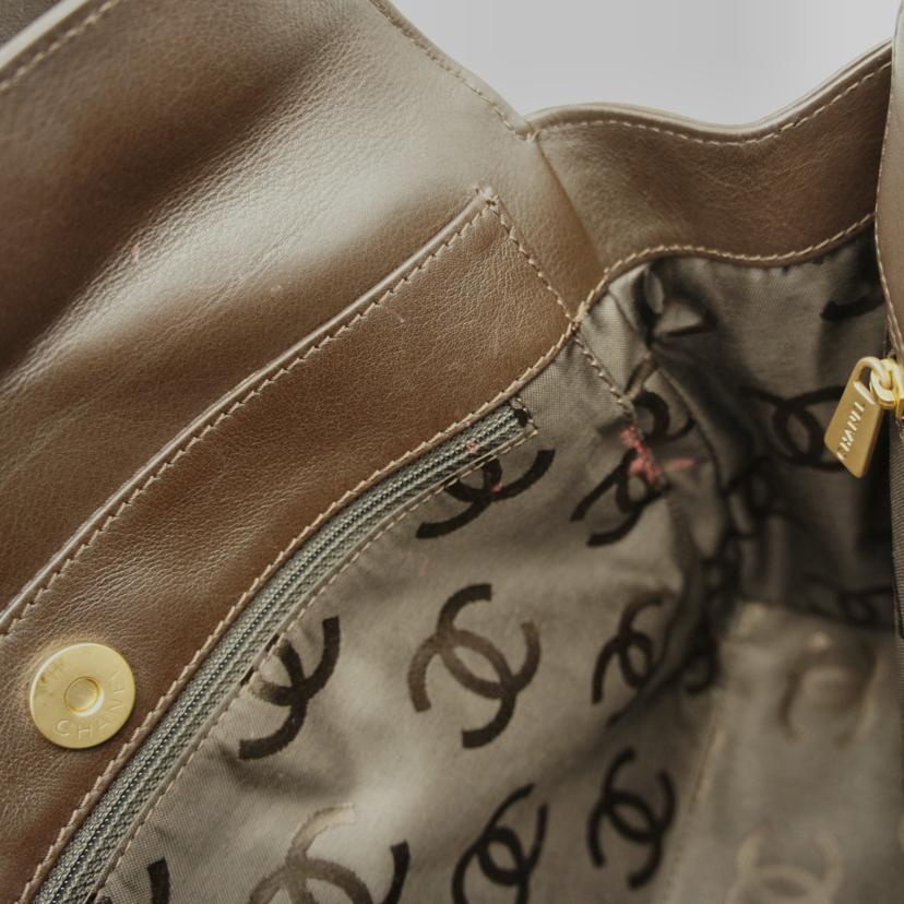 CHANEL シャネル/デカココマーク/カーフレザーハンドバッグ//Bランク/75