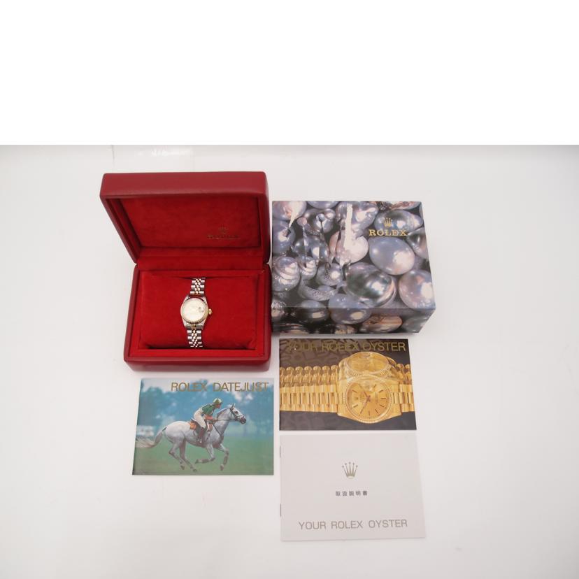 ROLEX ロレックス 腕時計 1996年頃製造 外装新品仕上済 K18YG ステンレス コンビ/デイトジャスト・レディース/YG×SS/T番/69173//T944096(1996)/SAランク/69