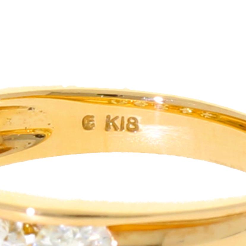 K18/K18ダイヤリング 1.00/#11/4.3//1.00/Aランク/75
