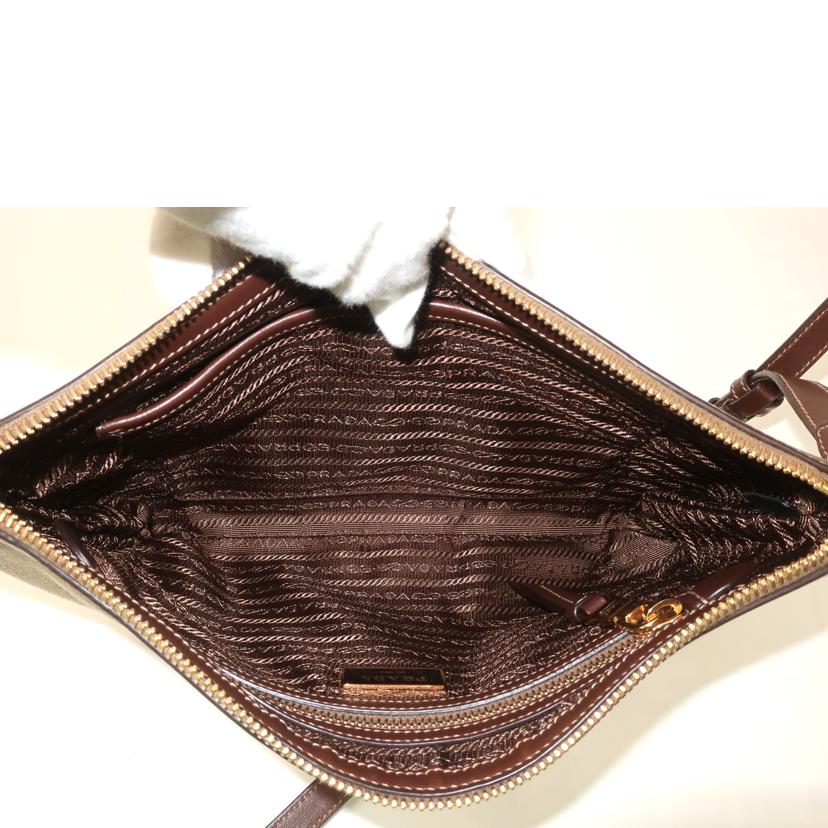PRADA プラダ/ロゴジャガードショルダー 肩掛けバッグ/1BH050//Aランク/65