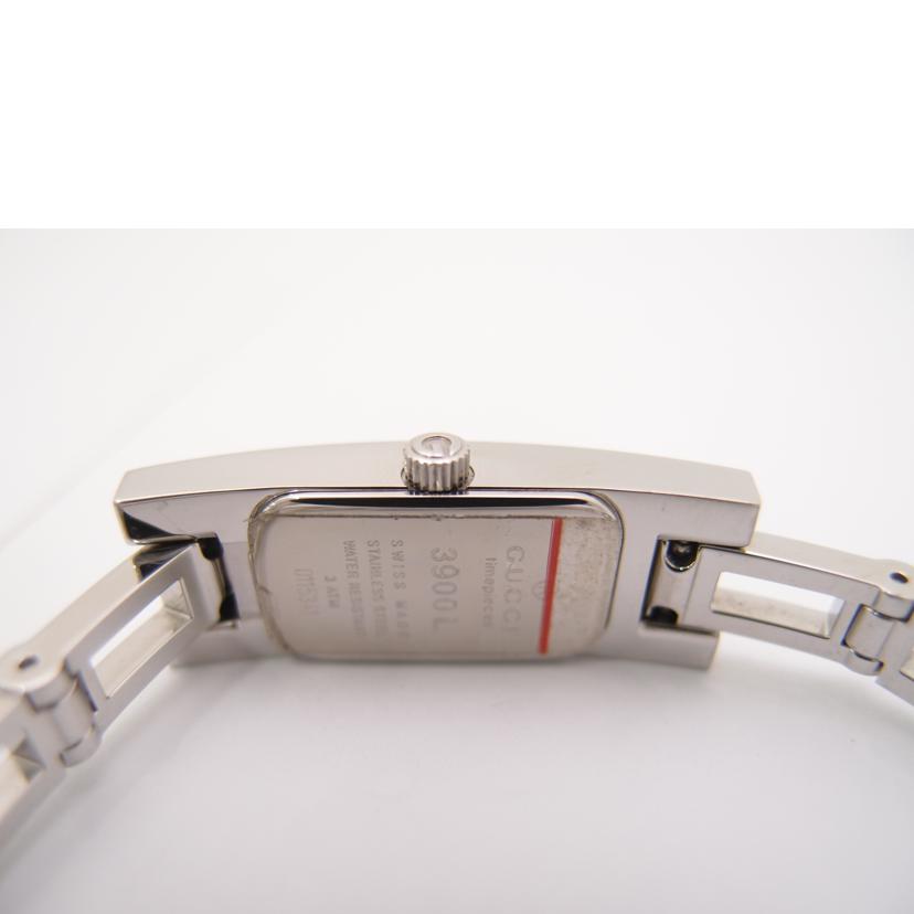 GUCCI グッチ 腕時計 レディース スクエアフェイス ステンレス/スクエアブレスウォッチ/レディース/クオーツ/3900L//011****/Bランク/69