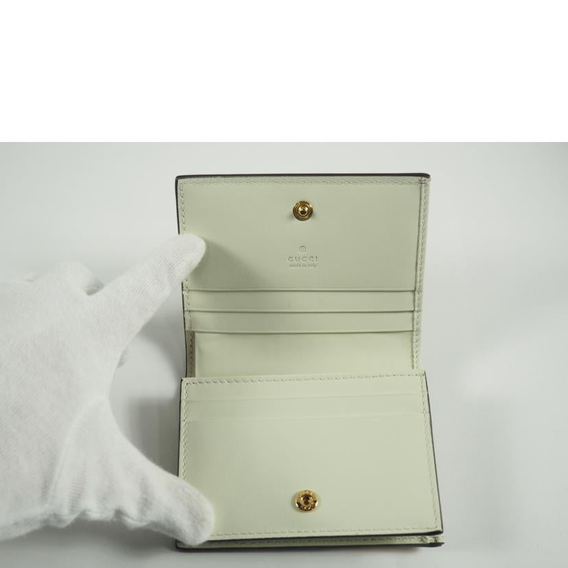GUCCI グッチ/レ ポム GGスプリーム二つ折り財布/663922//Sランク/79