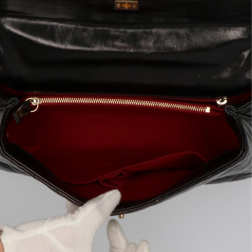 CHANEL シャネル/シェブロンステッチトップハンドル2Wayハンド/A92991//23732779/Aランク/75