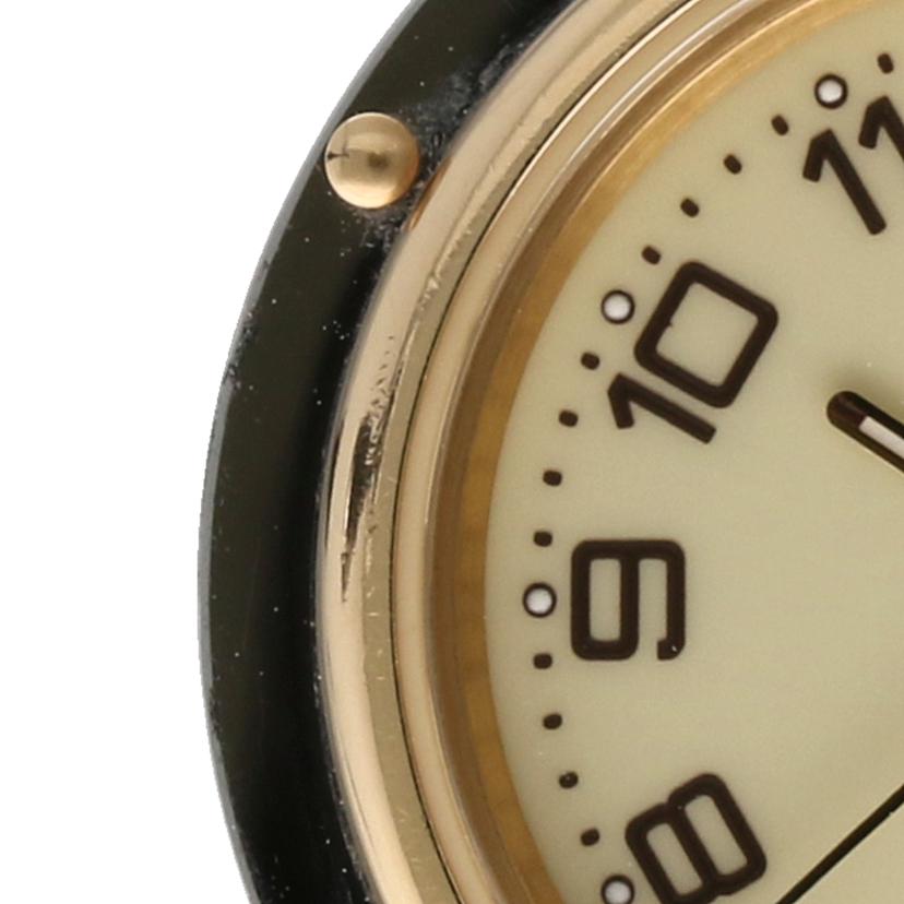 HERMES エルメス/クリッパー・アイボリー/レディース/クオーツ/CL4.220//181****/Bランク/63