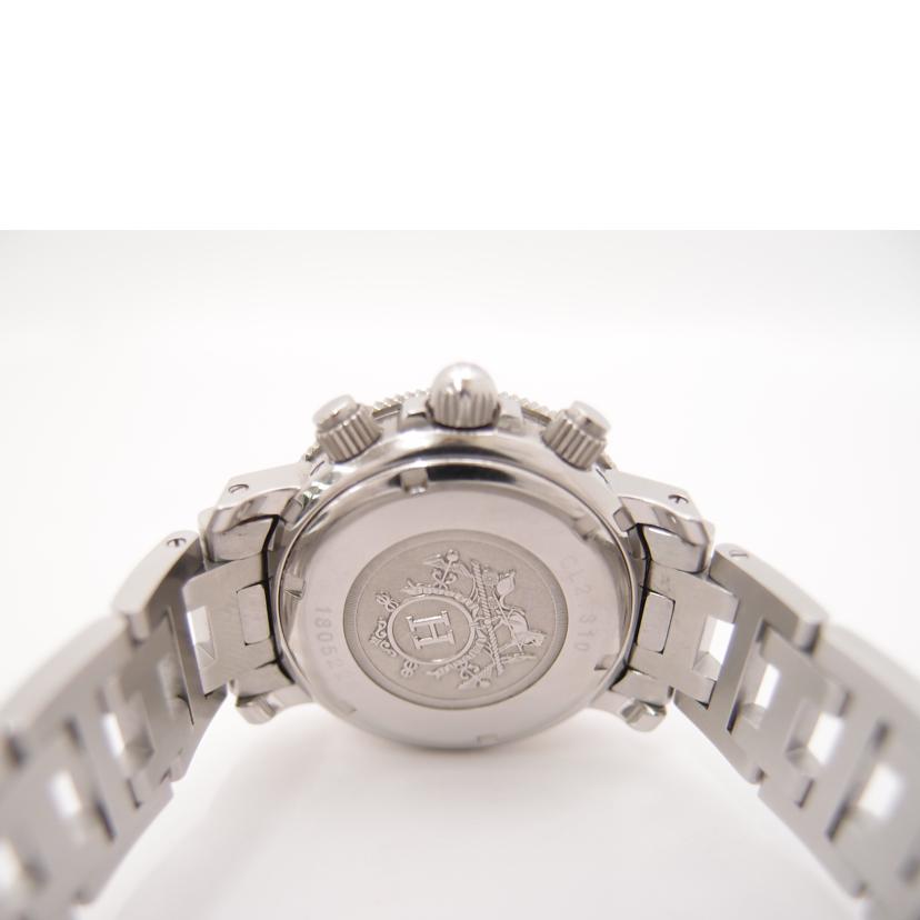 HERMES エルメス 腕時計 ダイバーズ/クリッパー・クロノグラフ・ブラック/レディース/クオーツ/CL2.310//1805228/ABランク/69