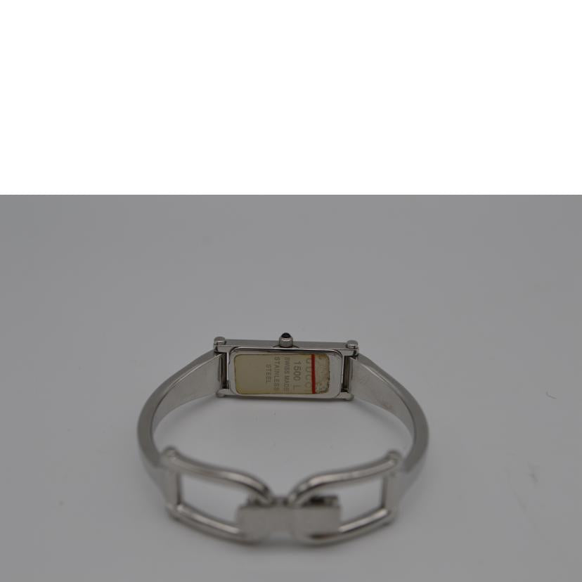 GUCCI グッチ/スクエアフェイス・バングルクォーツSS/1500L//068****/Bランク/89