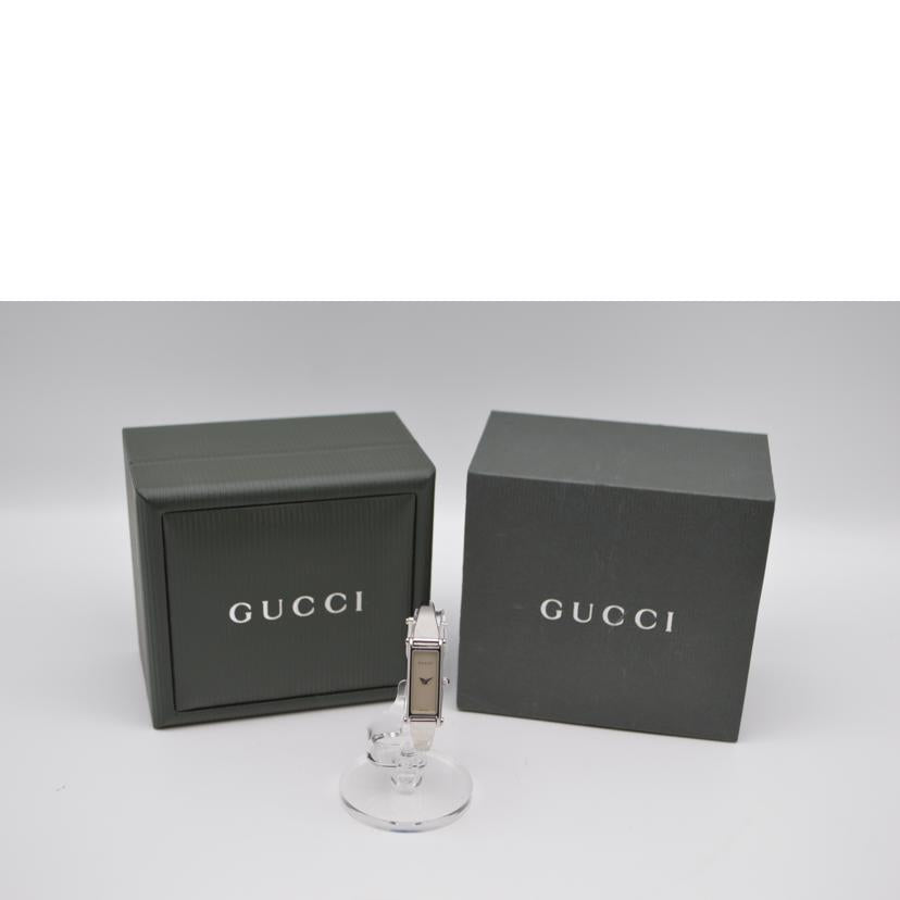 GUCCI グッチ/スクエアフェイス・バングルクォーツSS/1500L//068****/Bランク/89