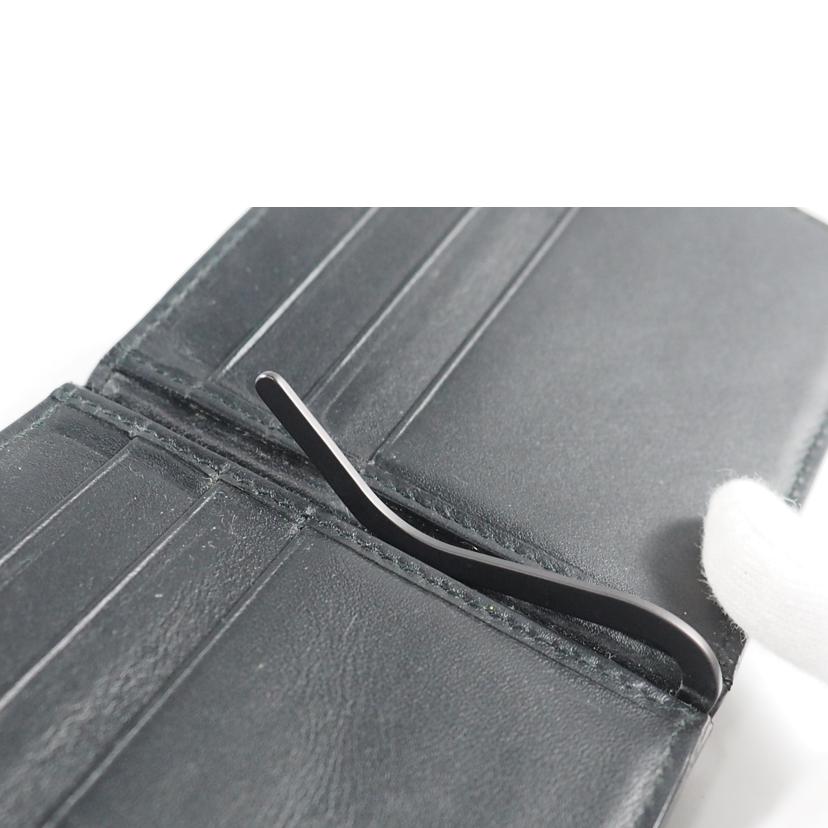 BOTTEGA VENETA ボッテガべネタ/VNウォレット/イントレチャート マネークリップ付き/黒/123180 V4651 1000//S01190546C/Bランク/79