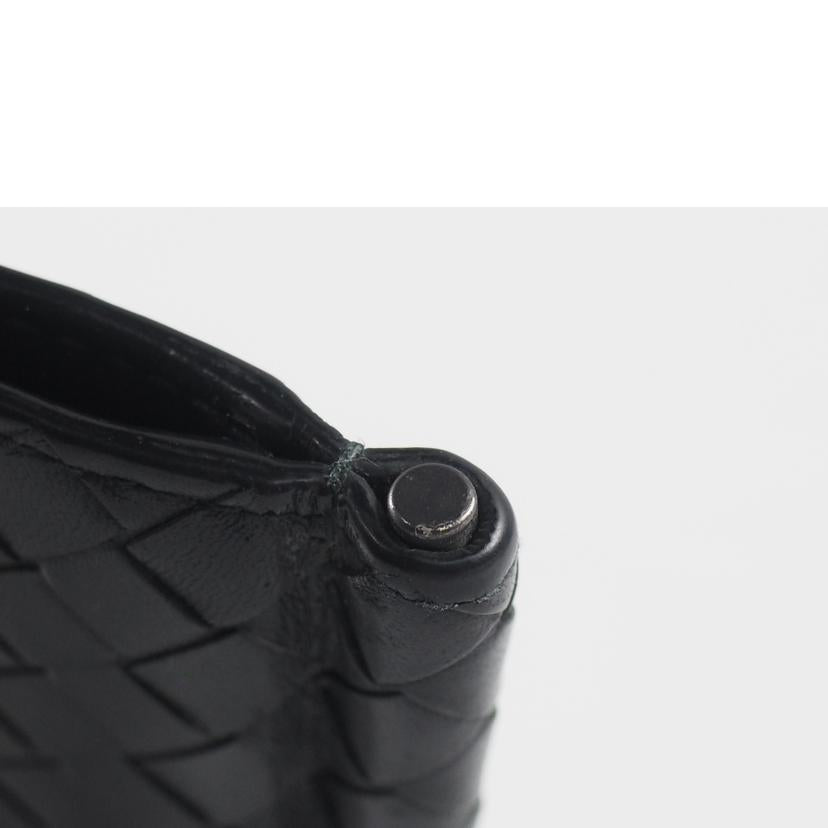 BOTTEGA VENETA ボッテガべネタ/VNウォレット/イントレチャート マネークリップ付き/黒/123180 V4651 1000//S01190546C/Bランク/79