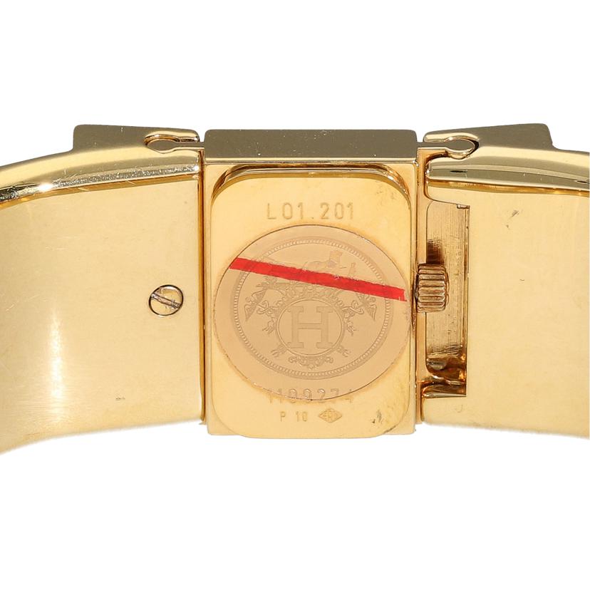 HERMES エルメス/ロケ・バングルウォッチ・リザード/レディース/クオーツ/LO1.201//110****/Bランク/63