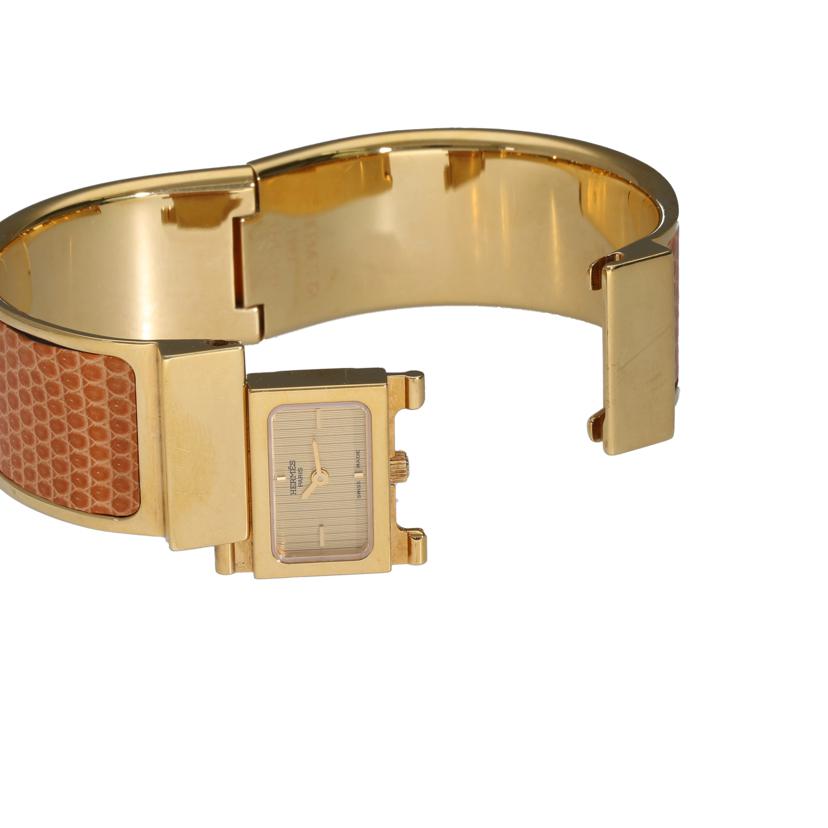 HERMES エルメス/ロケ・バングルウォッチ・リザード/レディース/クオーツ/LO1.201//110****/Bランク/63