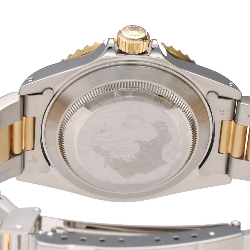 ROLEX ロレックス 腕時計 1997年頃製造 コンビ K18 ステンレス 自動巻き メンズ /サブマリーナ・デイト・ブラック/SS×YG/U番/16613//U439379/ABランク/75