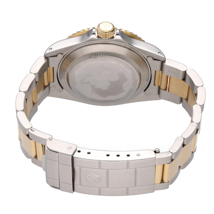 ROLEX ロレックス 腕時計 1997年頃製造 コンビ K18 ステンレス 自動巻き メンズ /サブマリーナ・デイト・ブラック/SS×YG/U番/16613//U439379/ABランク/75