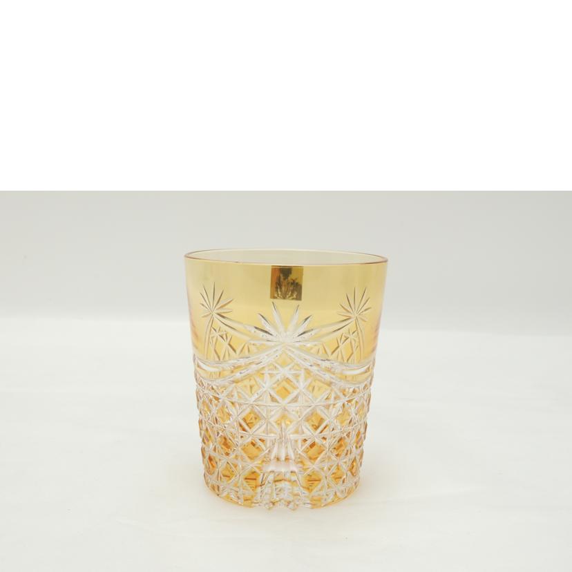 KAGAMI CRYSTAL/江戸切子 ロックグラス//SAランク/69