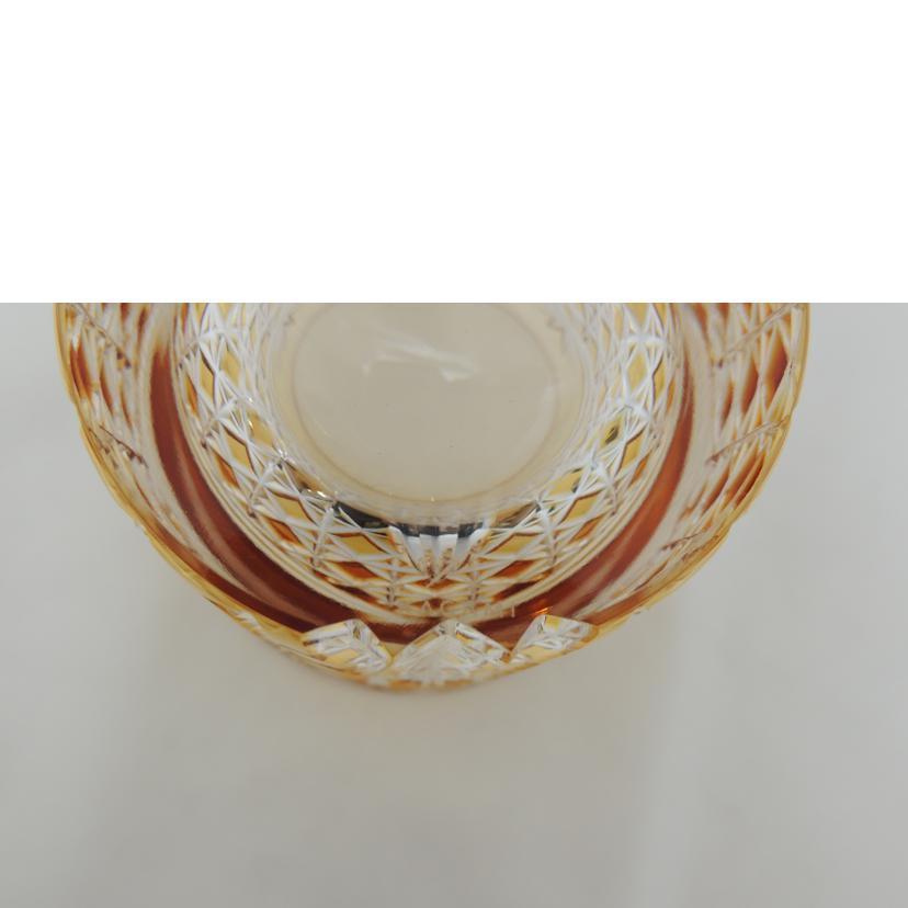 KAGAMI CRYSTAL/江戸切子 ロックグラス//SAランク/69