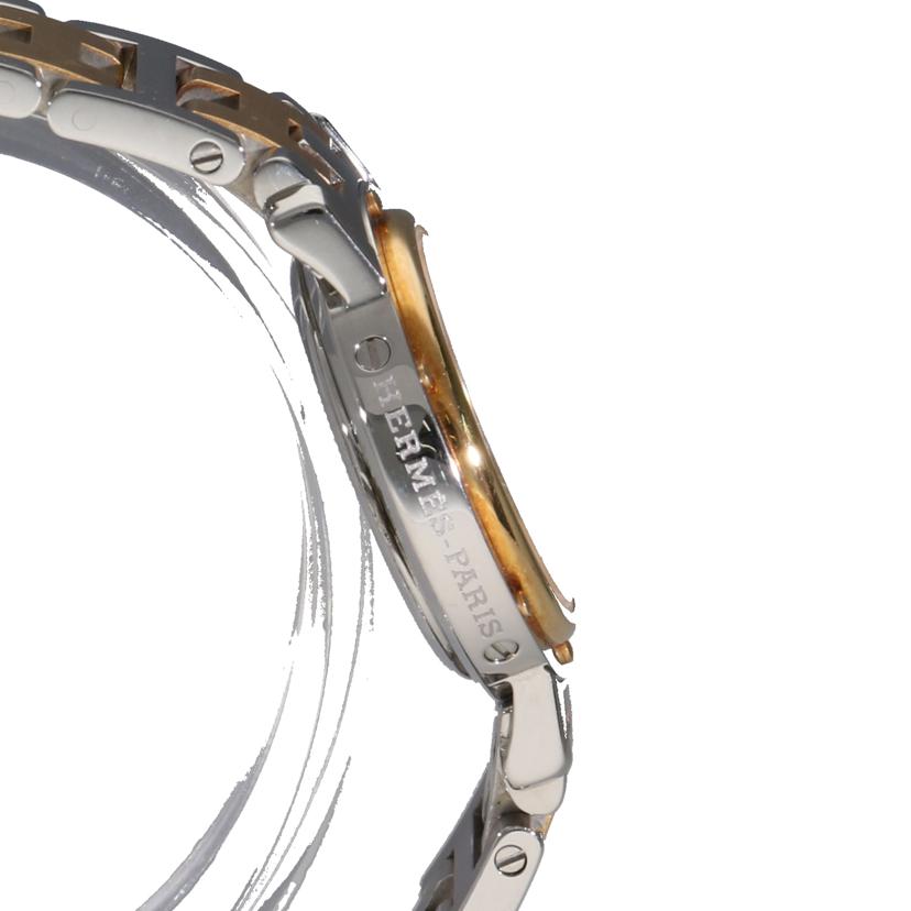 HERMES エルメス/クリッパー・ホワイト/レディース/クオーツ/CL4.220//136****/Aランク/06