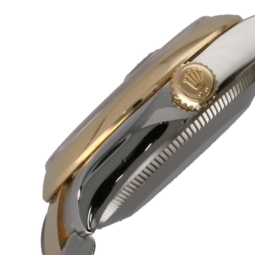 ROLEX ロレックス ランダムシリアル 2021年新ギャラ SS×YG ボーイズ VIダイヤ/デイトジャスト31/オリーブグリーン/ランダム番/278243//RE1*****/Aランク/75