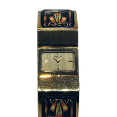 HERMES エルメス/ロケバングルウォッチ/GP/QZ/L01.201//1067797/Bランク/92