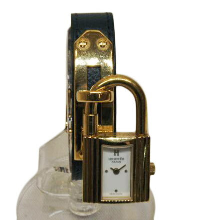 HERMES エルメス/ケリーウォッチGPレザーベルトQZ//905519/〇Z/Bランク/92