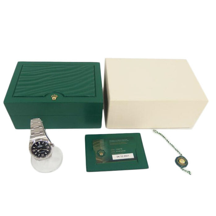ROLEX ロレックス/エクスプローラーI/ルーレット【2021年】/124270//414*****/Aランク/82