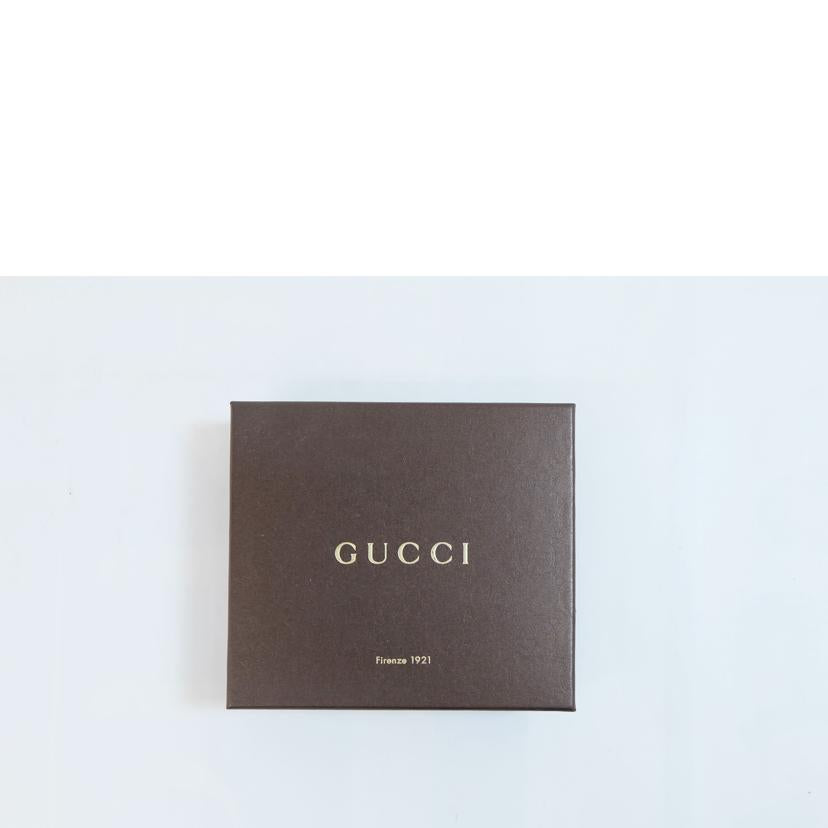 GUCCI グッチ/シマレザー二つ折り財布/233102//1147/Bランク/71
