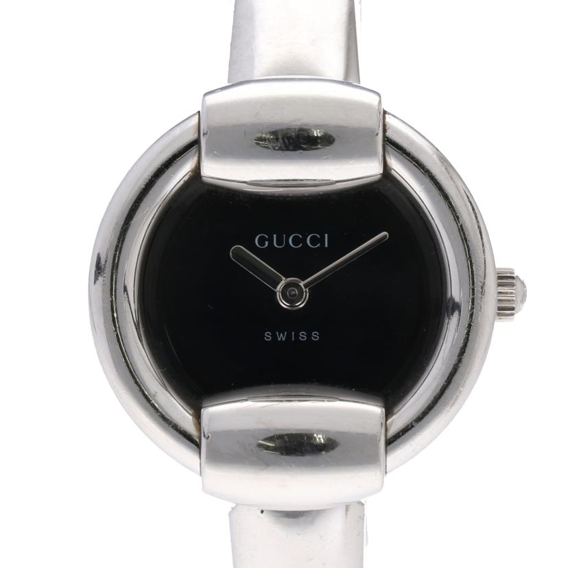 GUCCI グッチ/バングルウォッチ・ブラック/レディース/クオーツ/1400L//0001402/ABランク/75
