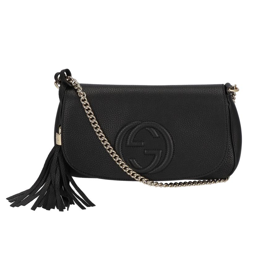 GUCCI グッチ/ソーホーインターロッキングGチェーンショルダーバッグ/536224//213***/SAランク/75