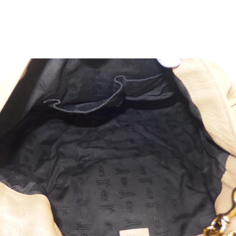 GUCCI グッチ/バンブーチェーンレザーショルダー/232940//214397/ABランク/82