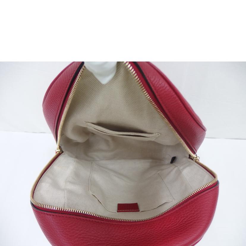 GUCCI グッチ/ソーホーレザーリュック/赤/536192//498879/Bランク/82