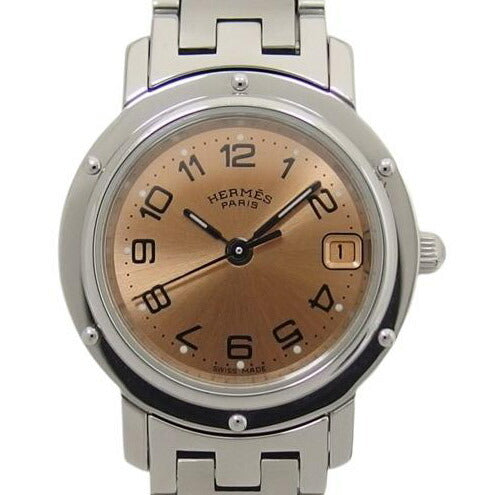 HERMES エルメス/クリッパー/レディースウォッチ/クォーツ/CL4.210//2487591/Aランク/04