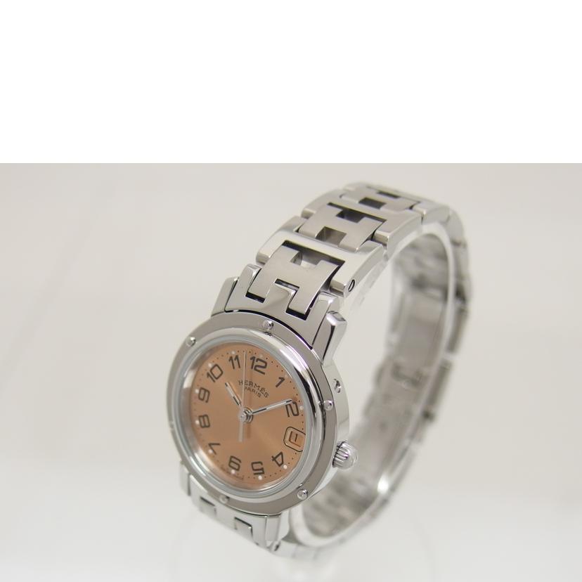 HERMES エルメス/クリッパー/レディースウォッチ/クォーツ/CL4.210//2487591/Aランク/04