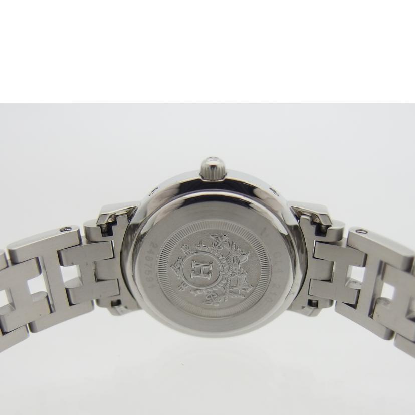 HERMES エルメス/クリッパー/レディースウォッチ/クォーツ/CL4.210//2487591/Aランク/04