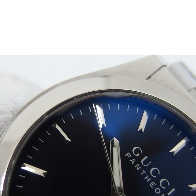 GUCCI グッチ/パンテオン/ブラック文字盤/ボーイズ/クォーツ/YA115423(115.4)//13428115/ABランク/04