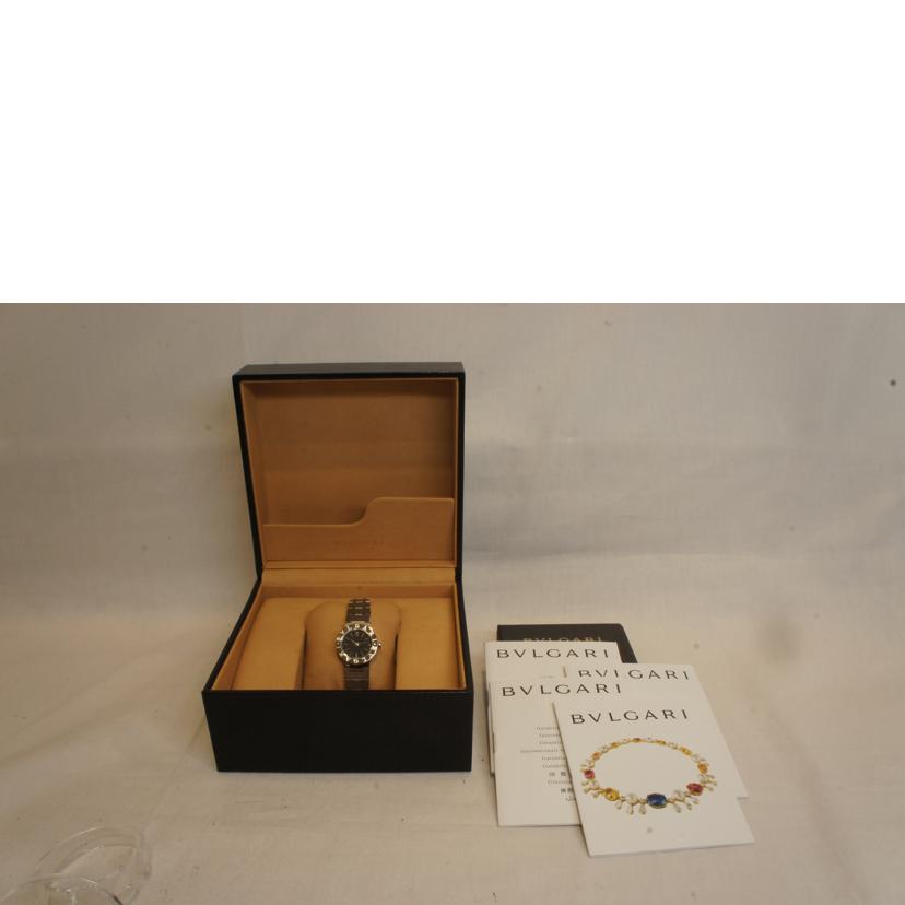 BVLGARI ブルガリ/ブルガリブルガリ黒文字盤QZ/BB23SSD//J265130/Aランク/92
