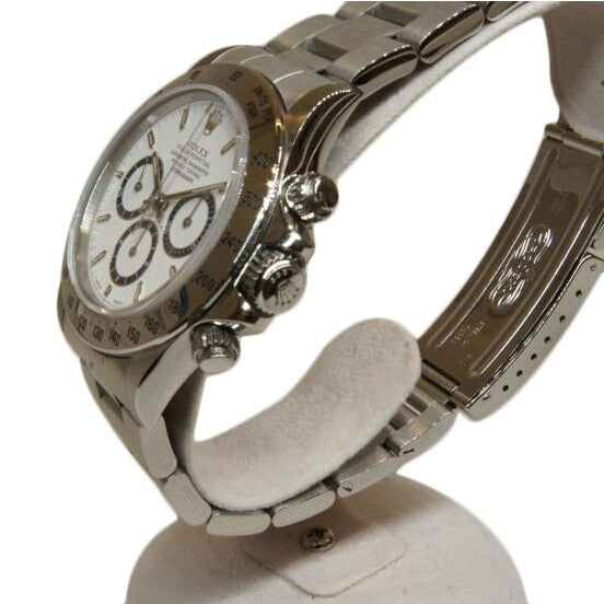 ROLEX ロレックス/コスモグラフデイトナ白文字盤SS/逆6/N番/エルプリメロ搭載/シングルバックル/16520//N47****/Aランク/92