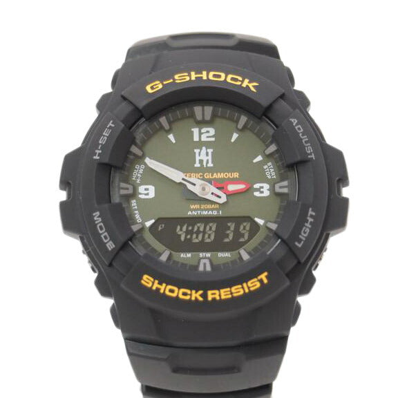 CASIO カシオ 腕時計 ヒステリックグラマーコラボモデル デジアナ ×HYSTERIC GLAMOUR /G-SHOCK×HYSTERICコラボモデル/クォーツ/G-100//515*/ABランク/69