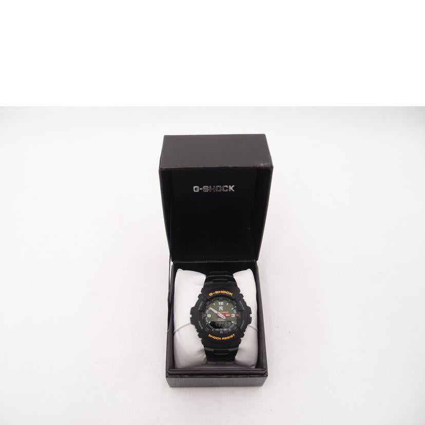 CASIO カシオ 腕時計 ヒステリックグラマーコラボモデル デジアナ ×HYSTERIC GLAMOUR /G-SHOCK×HYSTERICコラボモデル/クォーツ/G-100//515*/ABランク/69