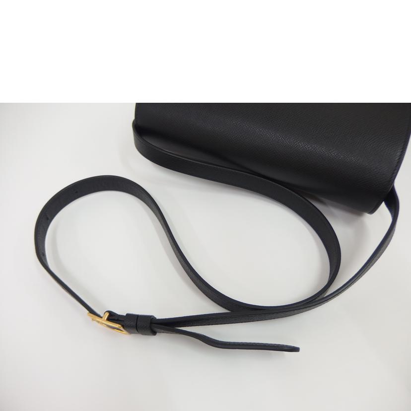 CELINE セリーヌ/トロッター/レザーショルダー/黒//ABランク/82