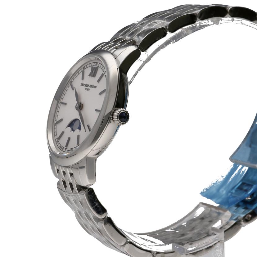 F.CONSTANT フレデリック・コンスタント FREDERIQUE CONSTANT/スリムライン・ムーンフェイズ/レディース/クオーツ/FC-206SW1S6B//383****/SAランク/77