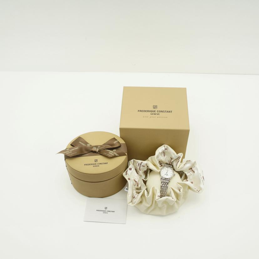 F.CONSTANT フレデリック・コンスタント FREDERIQUE CONSTANT/スリムライン・ムーンフェイズ/レディース/クオーツ/FC-206SW1S6B//383****/SAランク/77