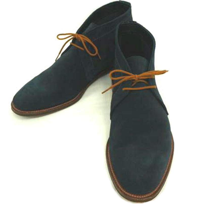 BROOKS BROTHERS ブルックスブラザーズ/チャッカーブーツ NVY-S/29146//ABランク/09