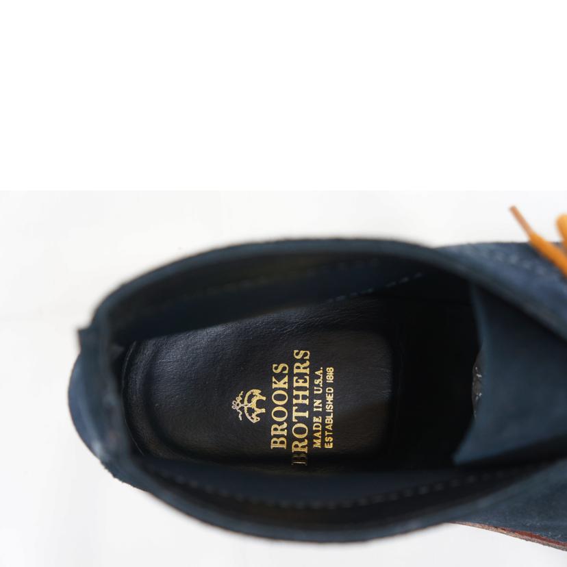 BROOKS BROTHERS ブルックスブラザーズ/チャッカーブーツ NVY-S/29146//ABランク/09