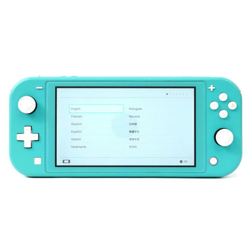 NINTENDO 任天堂/スイッチライト Switch Lite ターコイズ/HDH-001//XJJ70011520279/Aランク/65
