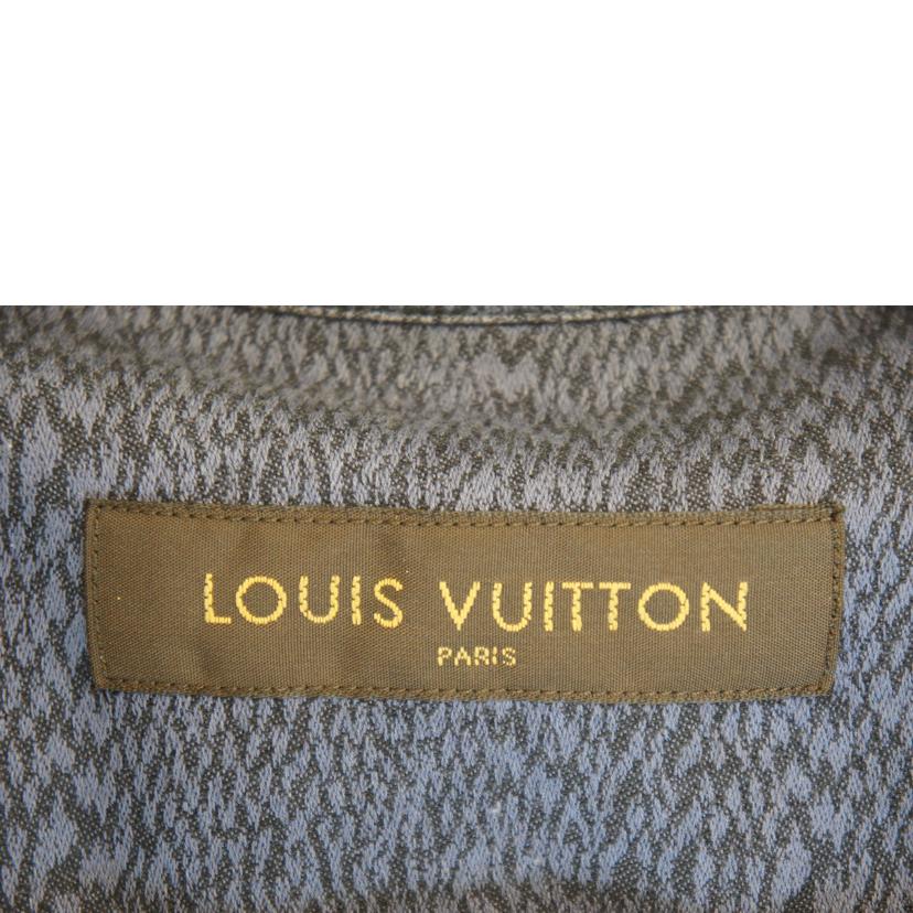 LV ルイヴィトン/オープンカラーコットン総柄シャツ//ABランク/92