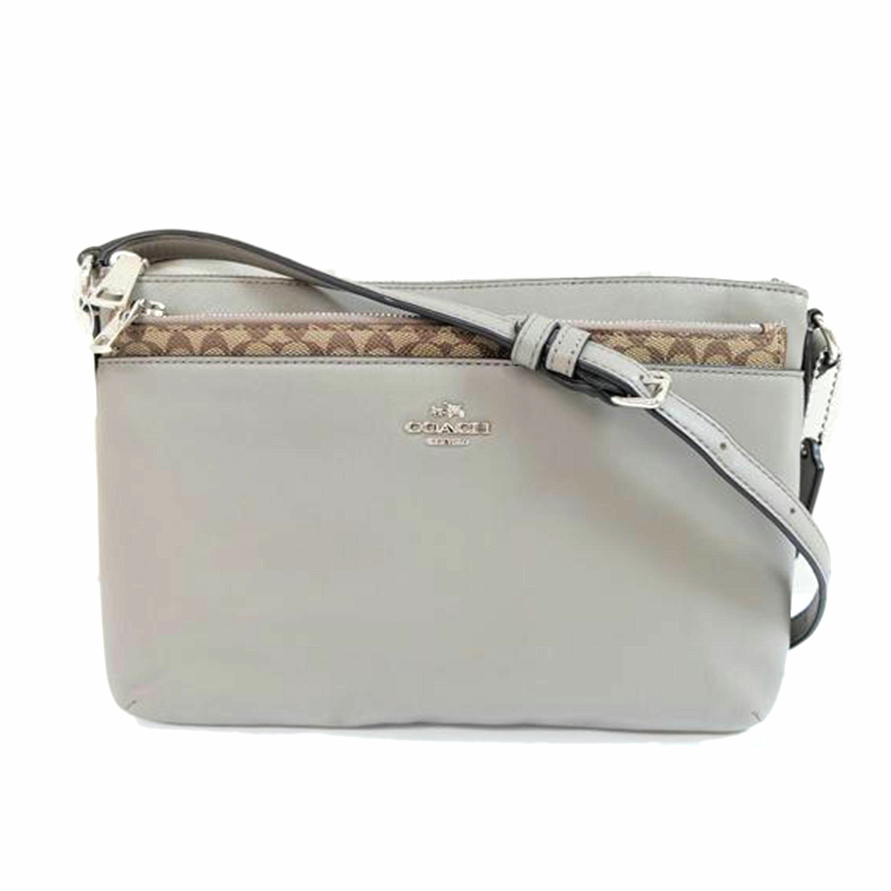 COACH コーチ/スムースレザーEWクロスボディウィズシグネチャー/F56517//F1692/SAランク/71