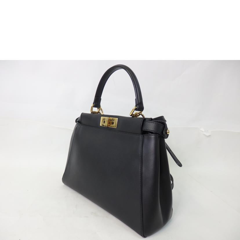 FENDI フェンディ/ピーカブーレギュラーレザー2WAY/黒/8BN290//014*****/SAランク/84