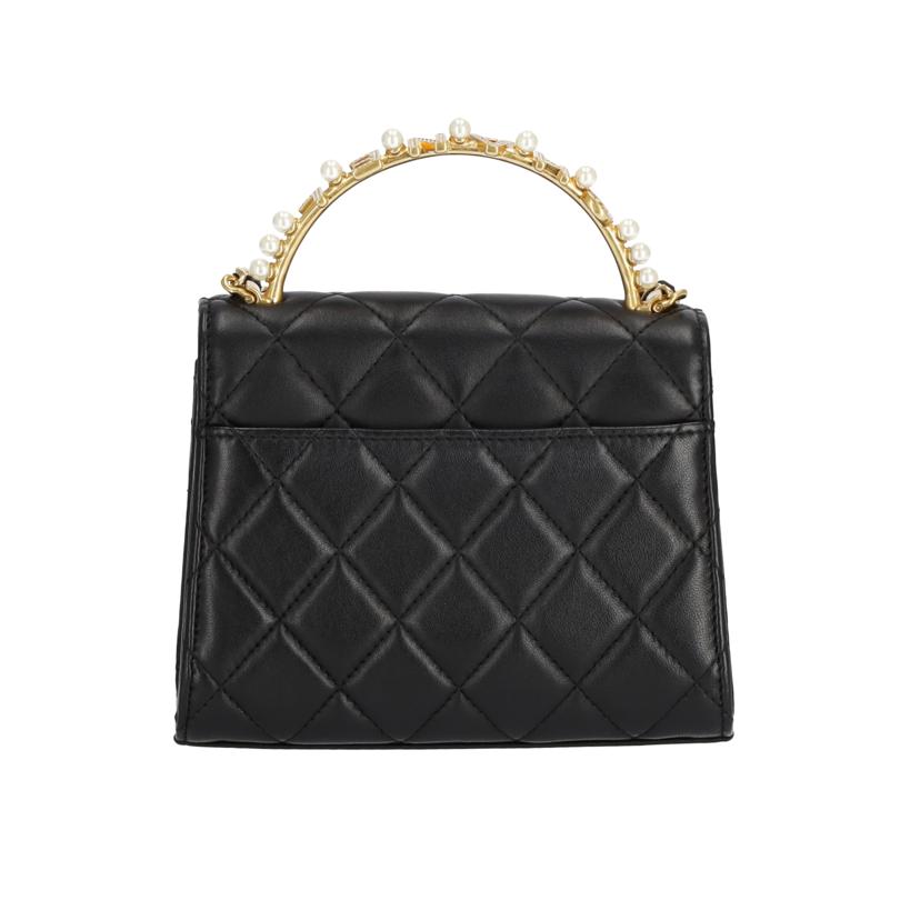 CHANEL シャネル/フェイクパールココハンドル/マトラッセチェーンショルダーバッグ//UXG*****/Aランク/75