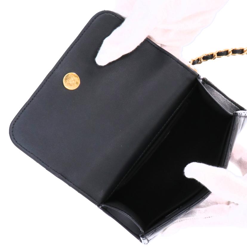 CHANEL シャネル/フェイクパールココハンドル/マトラッセチェーンショルダーバッグ//UXG*****/Aランク/75